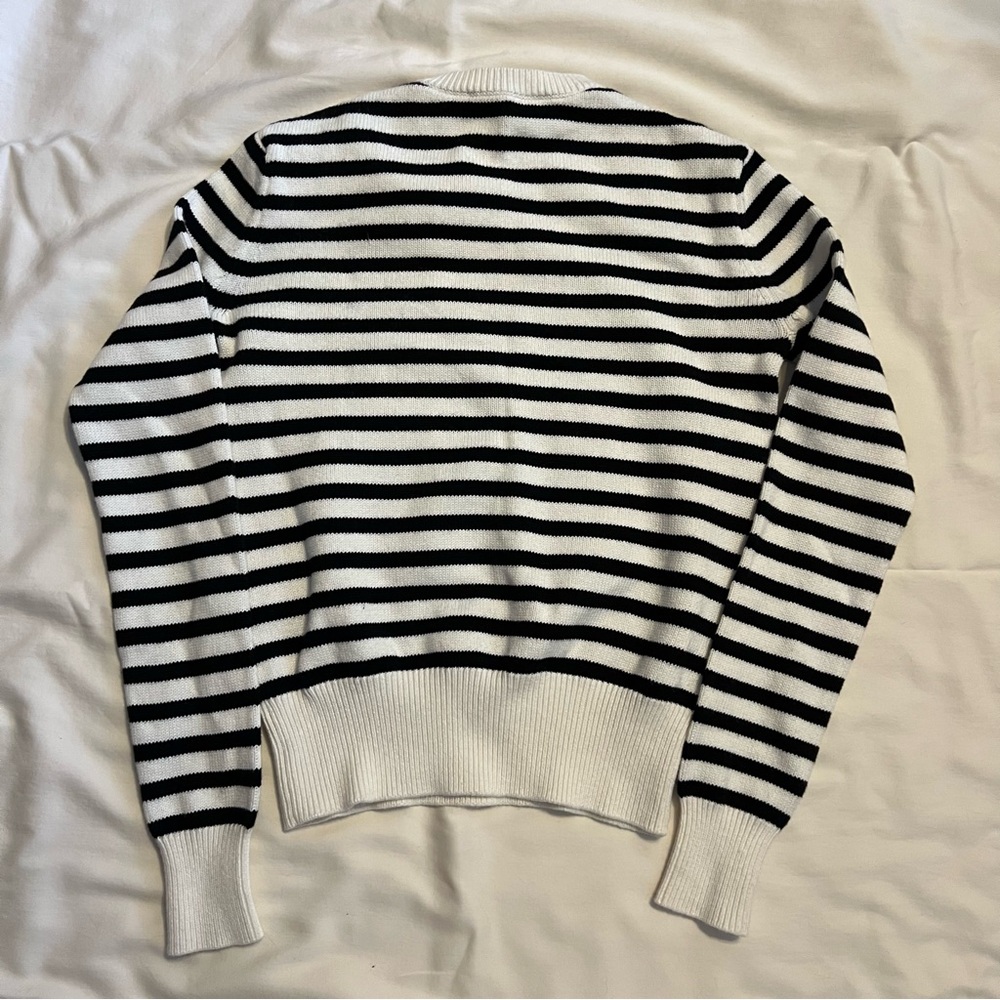 Sonia Rykiel Black and White Knitting Contest Sweater - Picture 3 of 3